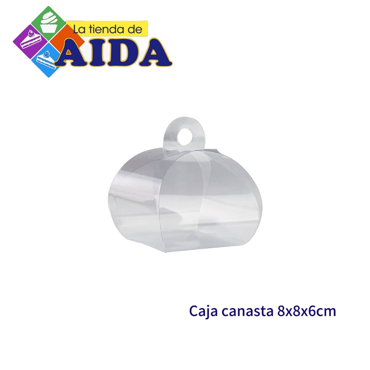 Caja canasta 8x8x6cm