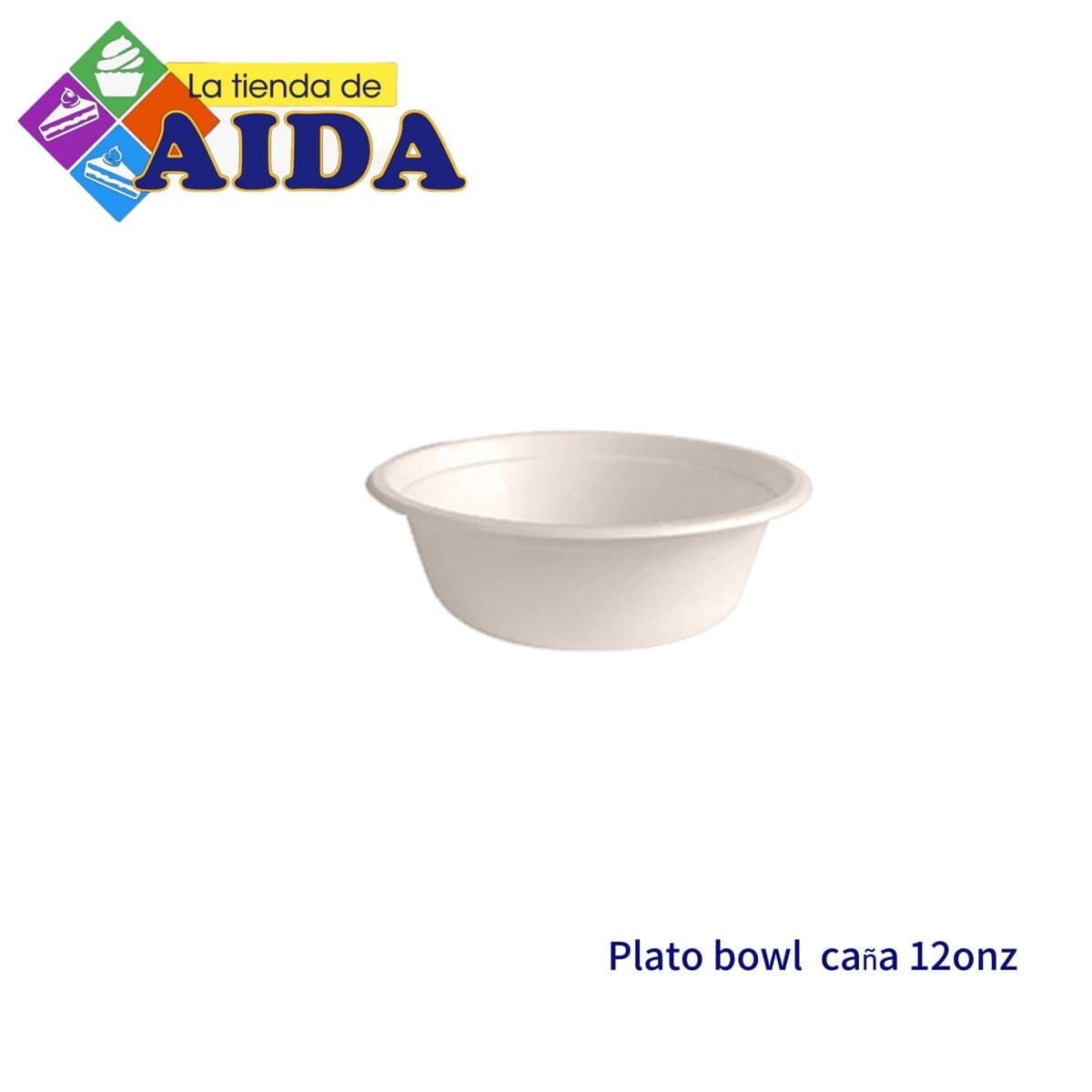 Plato bowl caña 12onz